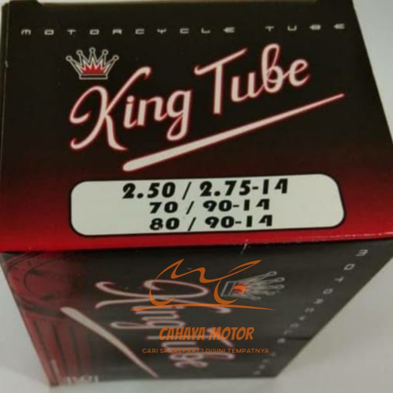 GROSIR BAN DALAM KINGTUBE SNI BERKUALITAS UNTUK MOTOR MATIK 14- 250-275