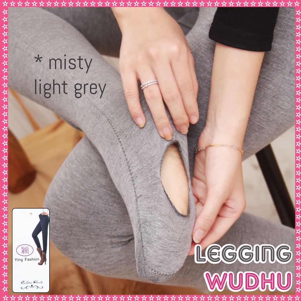 [ GROSIR ] Legging Wudhu Wanita Premium / Legging Jumbo / Legging Muslimah wanita / legging polos wanita