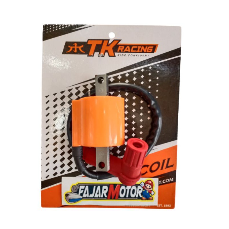 TK EXCEL RACING COIL KOIL ORANGE RACING UNIVERSAL