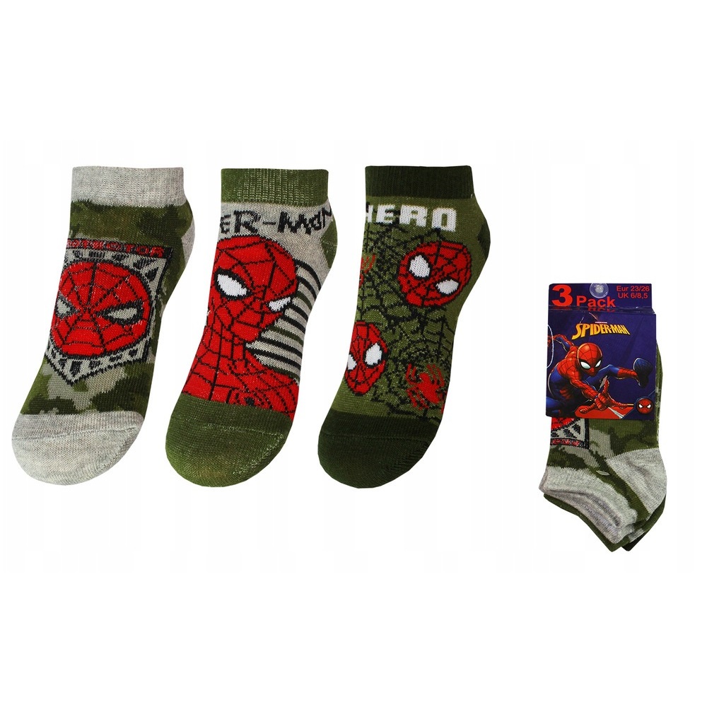 littlekiddoss Kaoskaki Anak Import berlisensi disney mickey spiderman Eropa Prancis Kaos Kaki Anak Halus SC2138