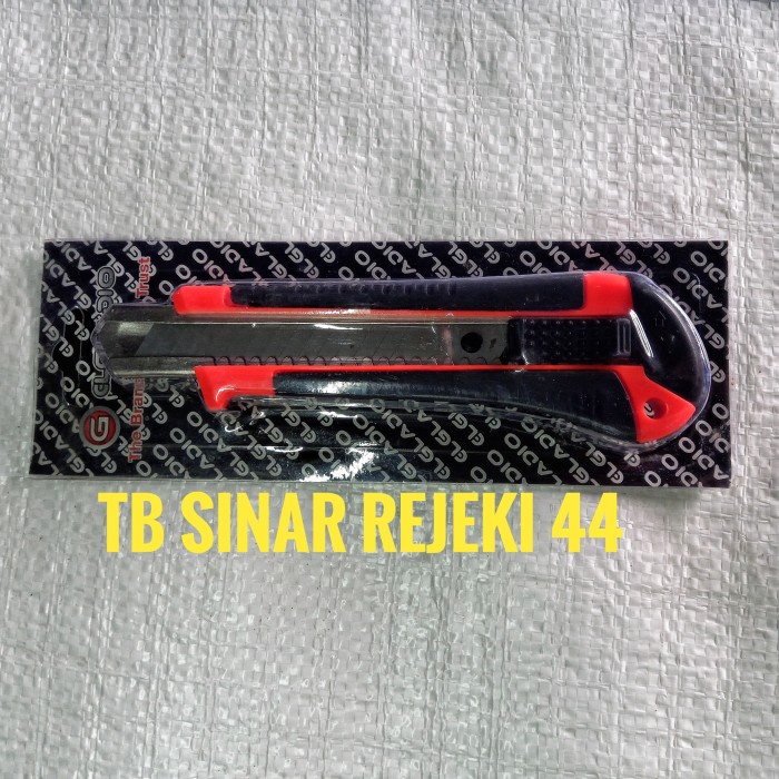 

Limited Cutter Bodi Besar Tajam Ukuran Mata Cutter 18 Mm Standart Komplit Diskon