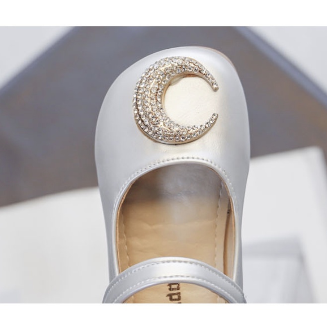 babyfit sepatu flats anak perempuan STAR AND MOON kids shoes import kl-a16