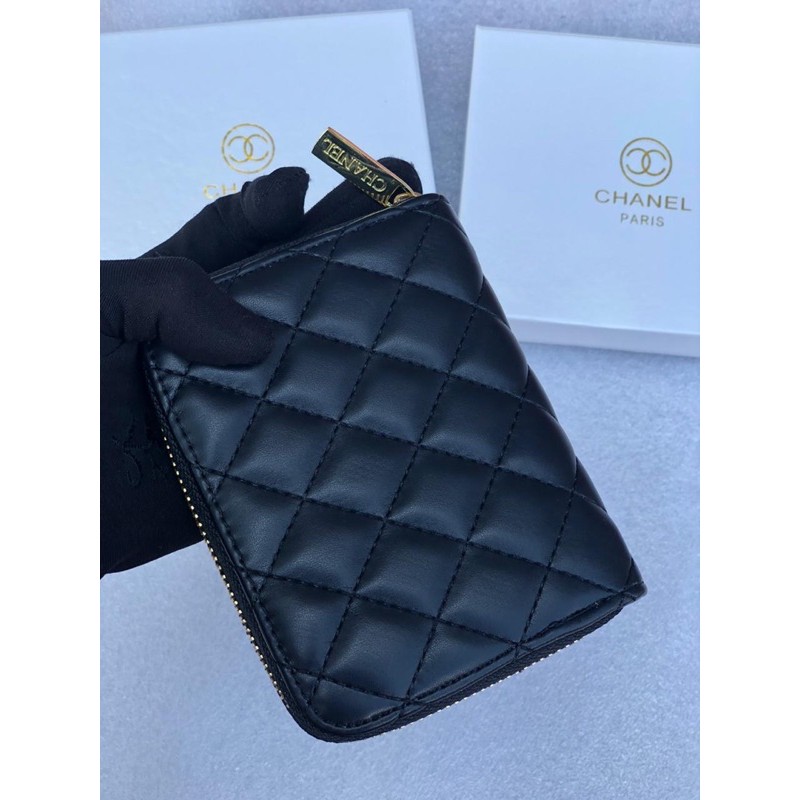 Chanel Wallet free Box import semi premium dompet wanita dompet koin dompet pendek dompet kartu