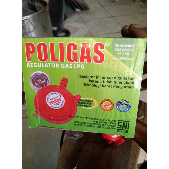 regulator poligas double lock