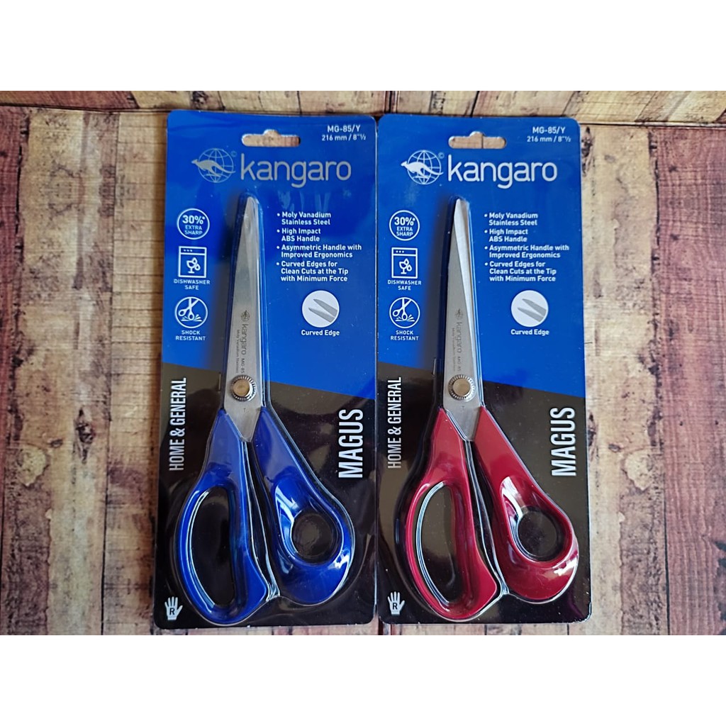 Gunting Kangaro MG 85 216mm - Original Stainless Steel Scissors 8,5 inch