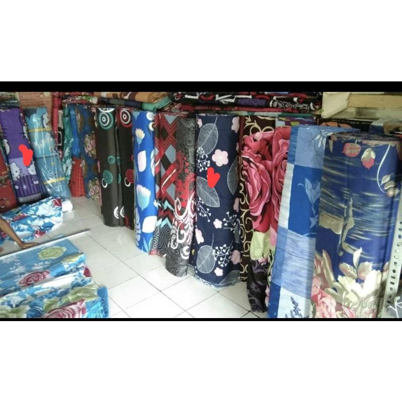 sarung kasur inoac ukuran 200x120x10 matras sleting L