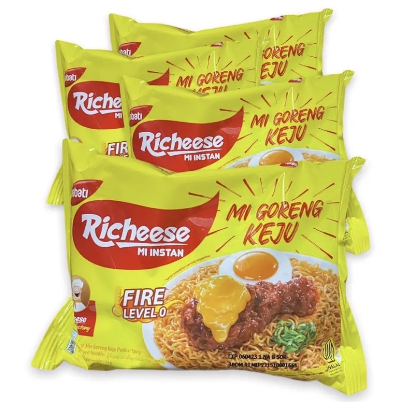 

MIE INSTAN RICHEESE / MIE GORENG KEJU RICHEESE