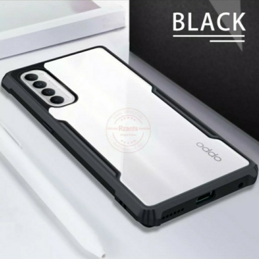 Case OPPO RENO 4 PRO Shockproof Armor Tranparant Premium RENO 4 PRO