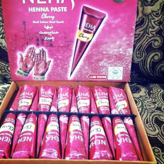 ➳ Neha Henna Paste - Cherry ➴