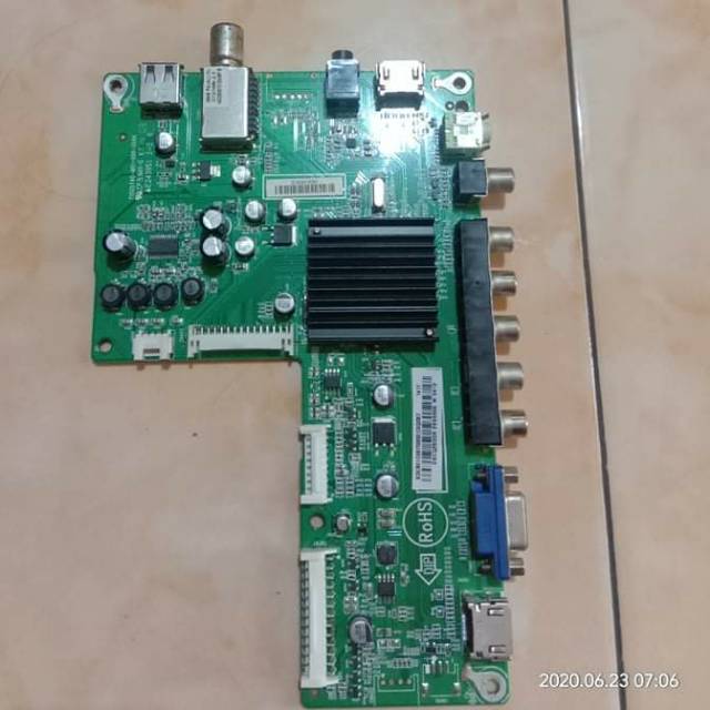 Mb - Mainboard - Motherboard - Mobo - Micom - Modul - Mesin Tv LED Sharp LC-50LE450M - LC50LE450M - 