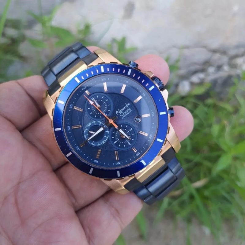 ALEXANDRE CHRISTIE 6141 BLUE GOLD