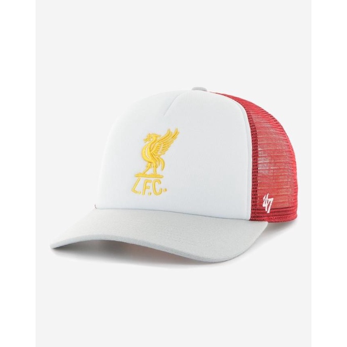 Topi Liverpool LFC Adults '47 Grey Foam Racer MVP 1986 Cap --Terbaru--