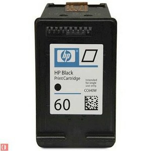 CARTRIDGE HP 60 BLACK / TINTA CATRIDGE HP60 HITAM ORIGINAL - RESMI