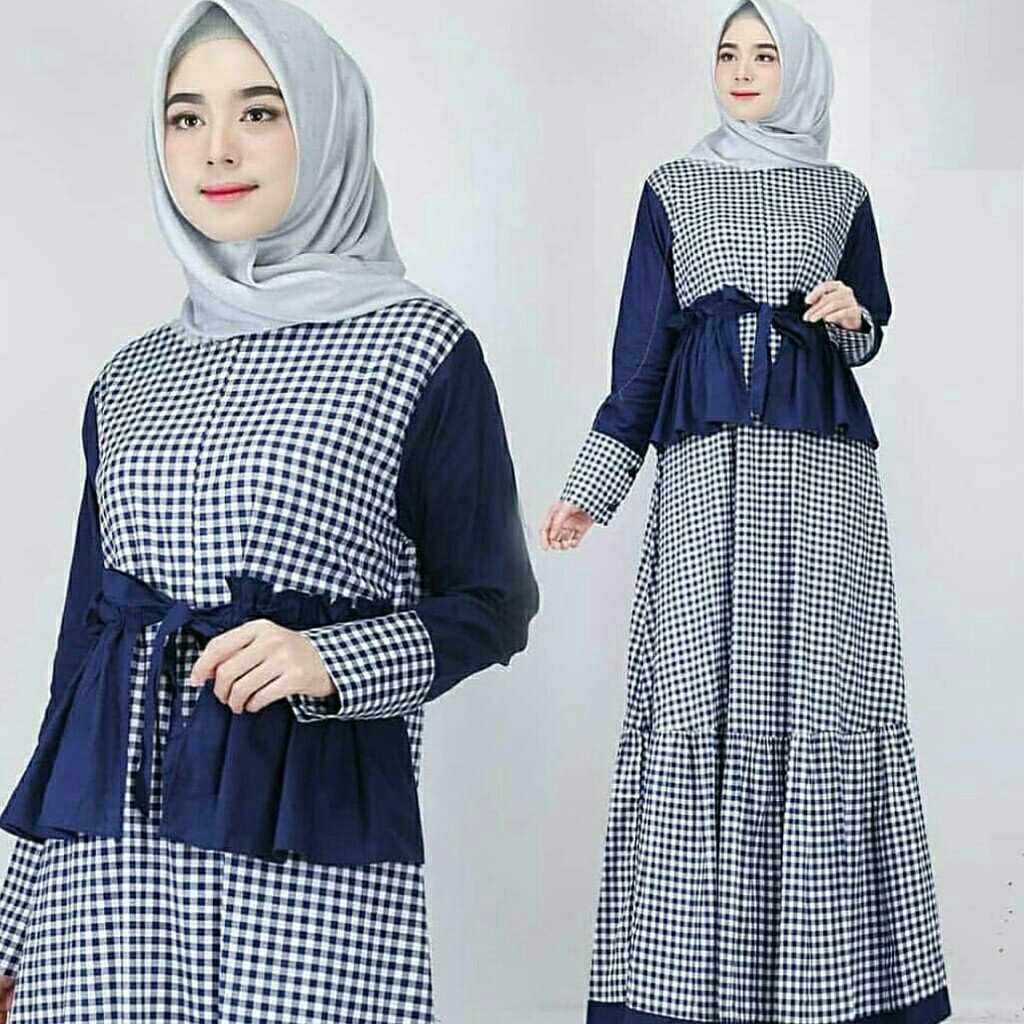 Dress Salim - Dress Muslim Terbaru - Pakaian Muslim Wanita