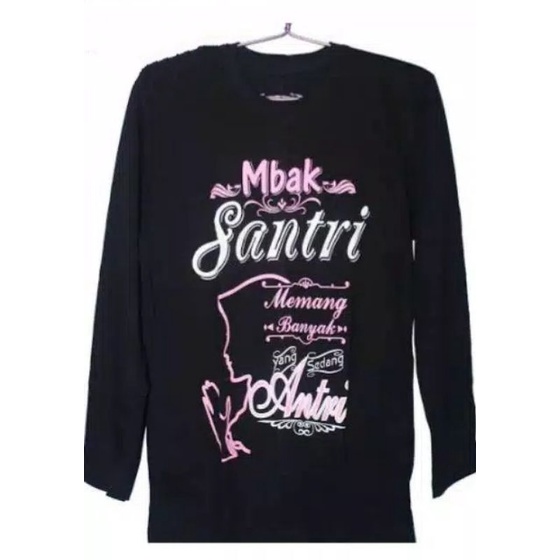 Kaos Mbak Santri//kaos Santriwati//kaos santri//kaos Salafy
