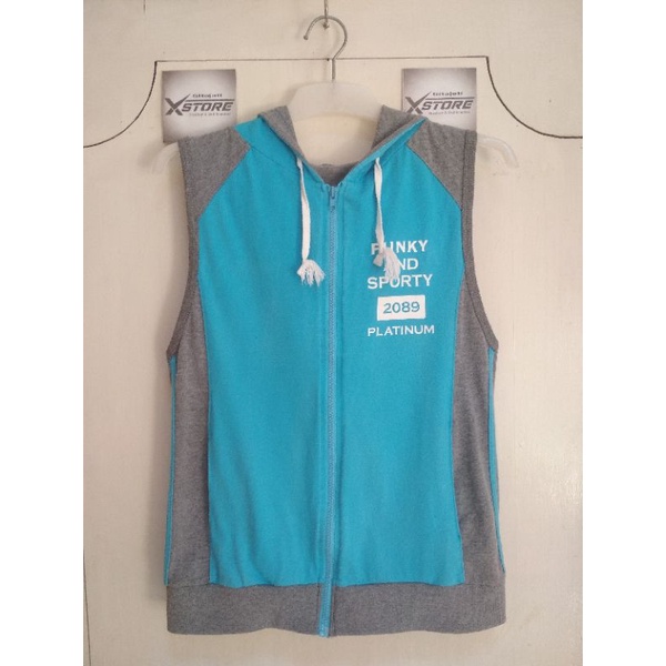 Vest Rompi Hoddie Sepeda Sport Running Olahraga PL Thrift Preloved