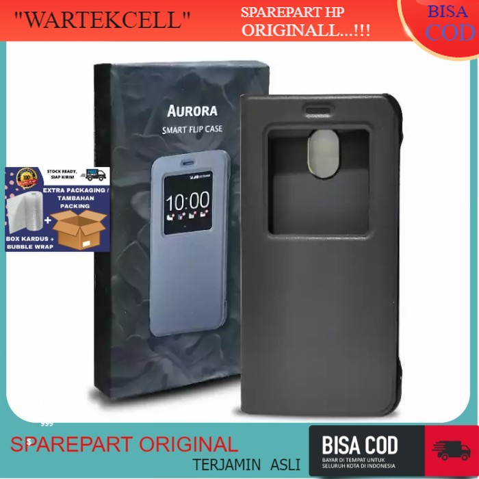 PROMO SMART FLIP CASE COVER BLACKBERRY AURORA ORIGINAL mamanmobile