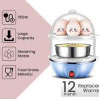 Alat Kukus Telur Ayam / Steamer Telur Electric Egg Cooker Boiler / Alat Elektrik Rebus Telor