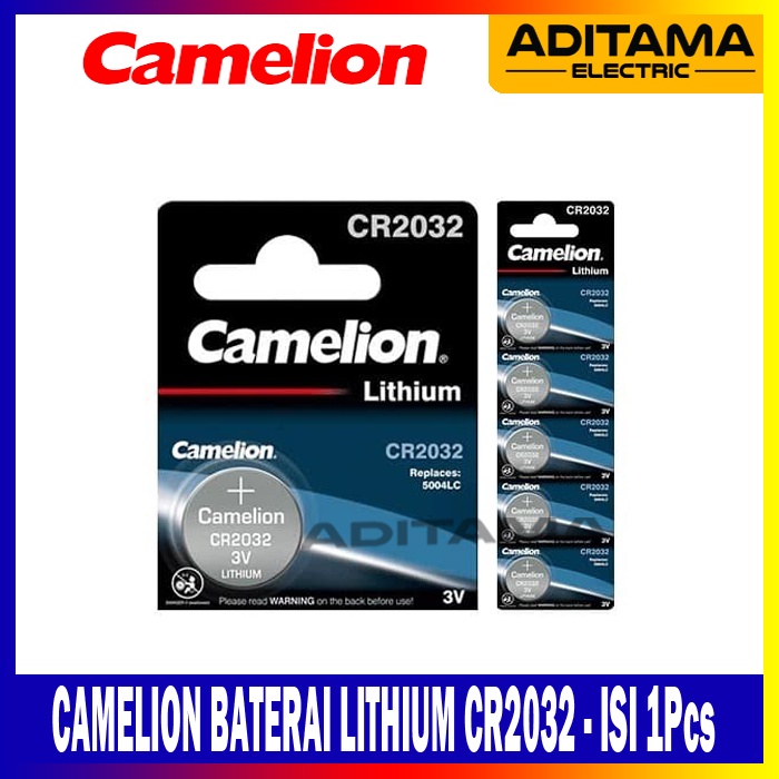 BATERAI LITHIUM CAMELION CR-2016 2032 2025 / BATERAI KANCING CAMELION CR2016 CR2025 CR2032