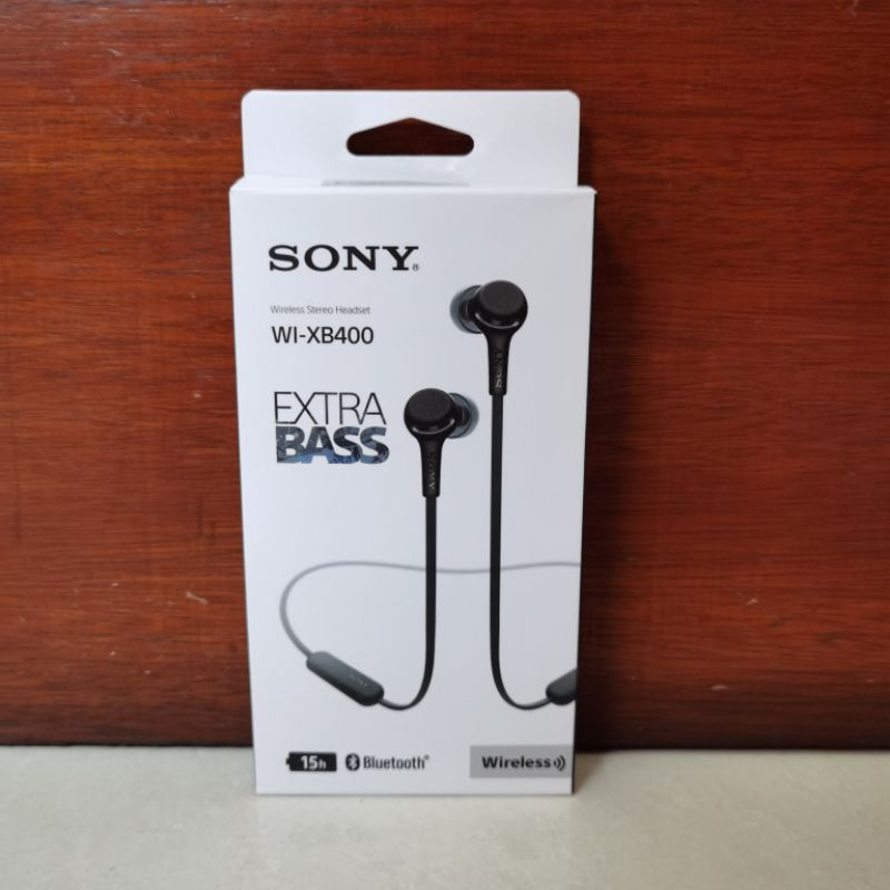 SONY WI-XB400 Extra Bass Wireless Bluetooth Headset Garansi Resmi