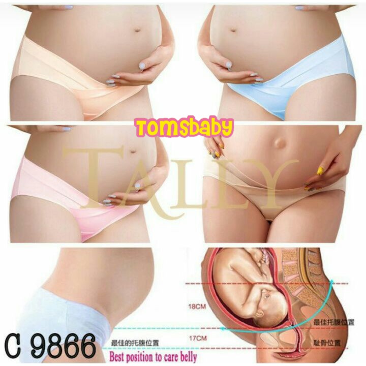 TALLY (1pcs) Celana Dalam CD Hamil Tally All Size 9866 9820 9848