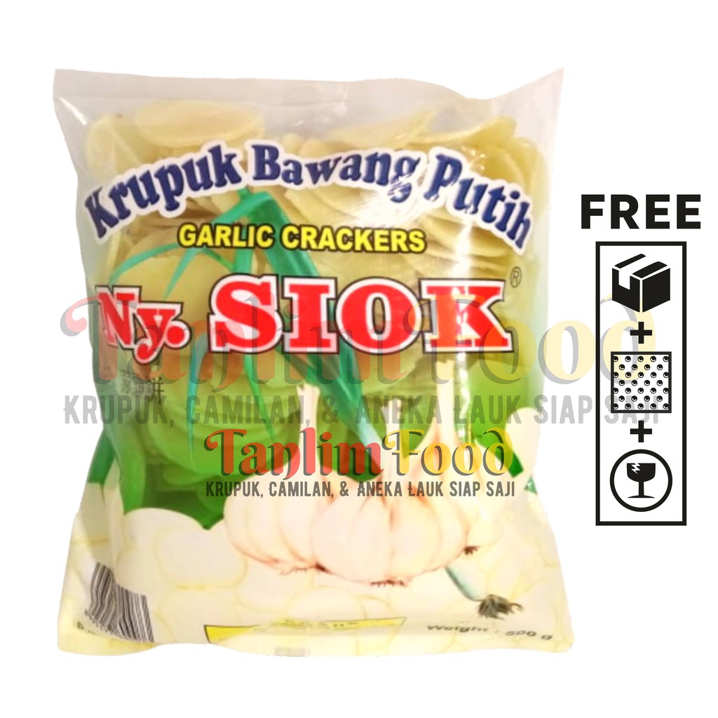 Kerupuk / Krupuk Bawang Ny. Siok 500gr - TanlimFood