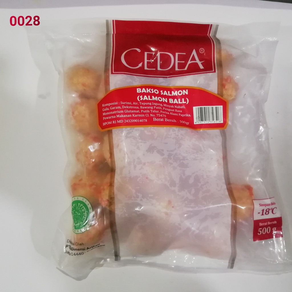 

Frozenfood Cedea salmon ball PROMO murah 500gr | Frozenfood Bandung