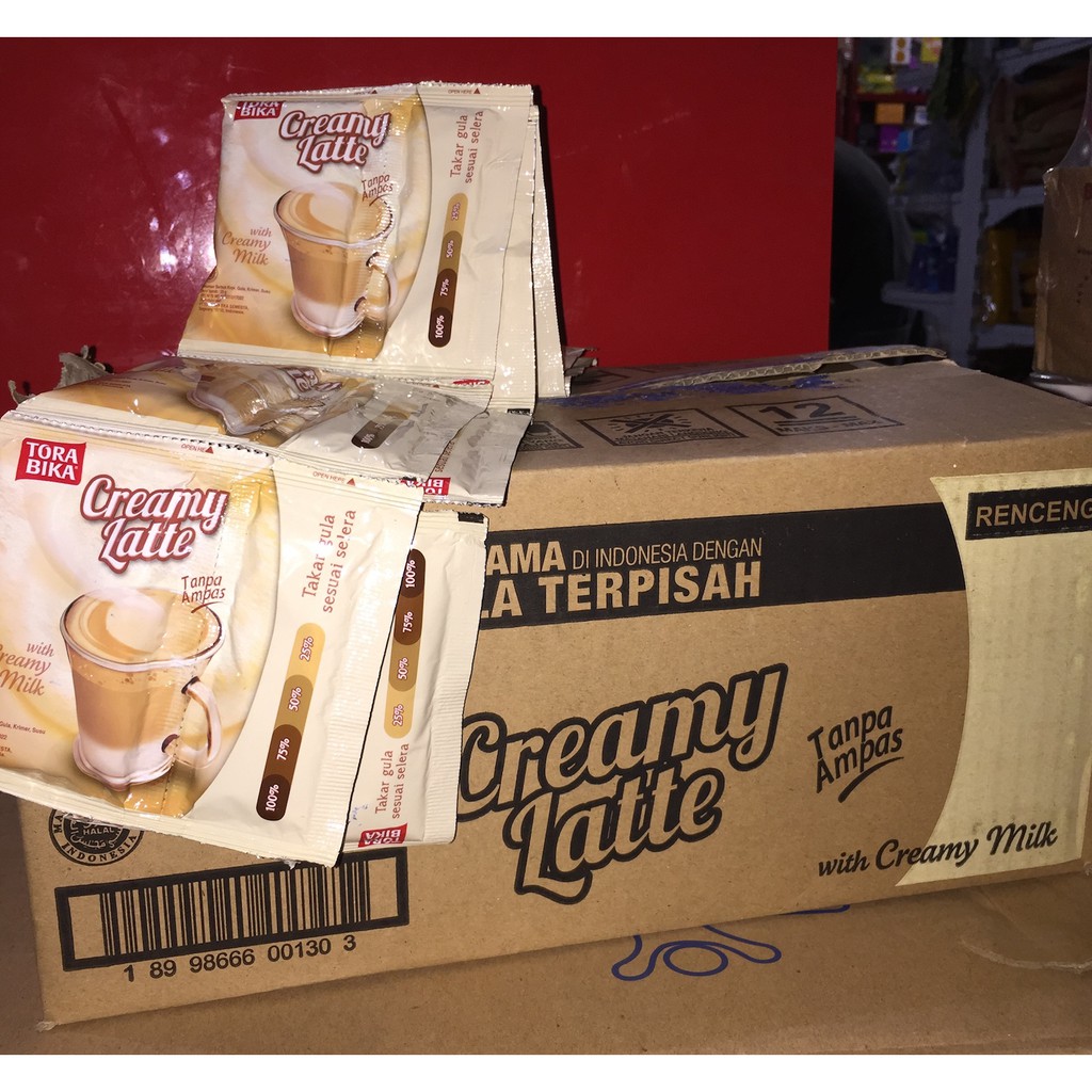 

Kopi Torabika Creamy Latte Sachet