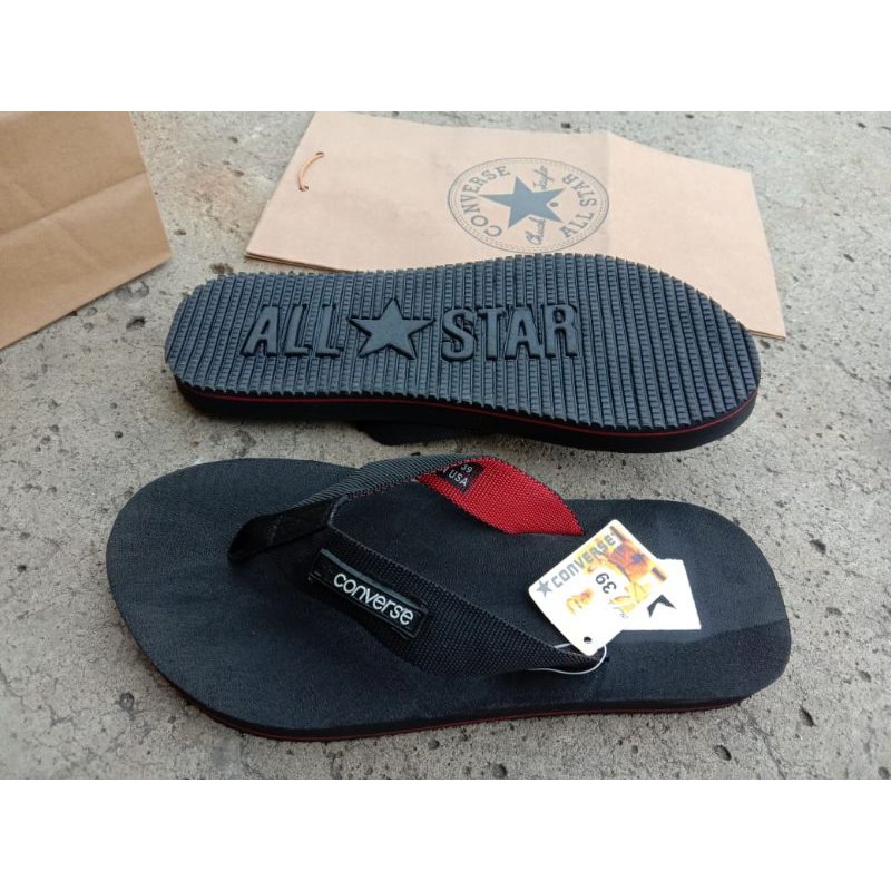 sandal jepit allstar converse sandal santai