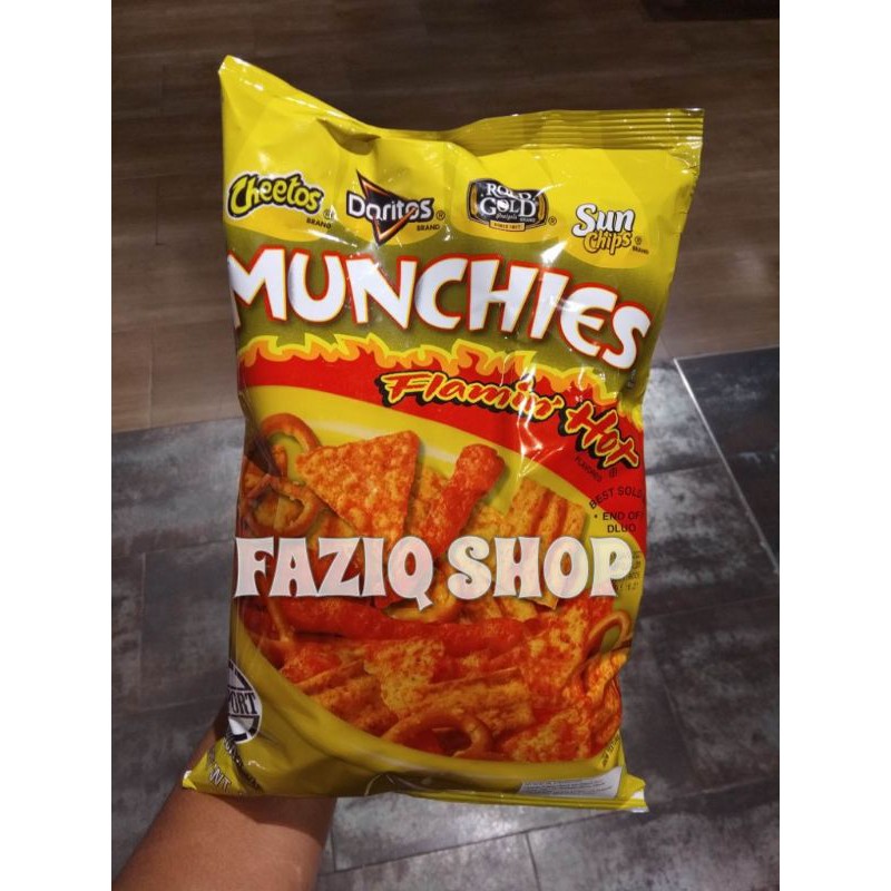 

Munchies flamin hot Snack import