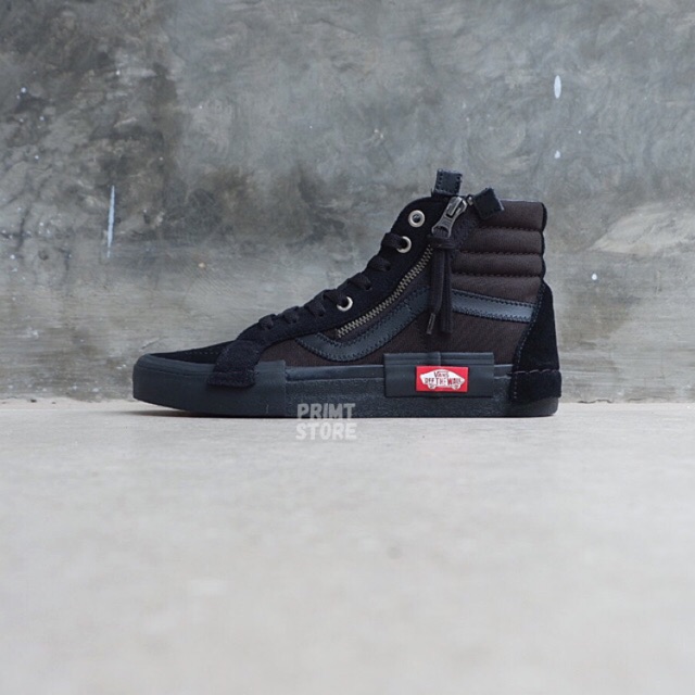 Vans SK8 Hi Cut and Paste - Black/Black