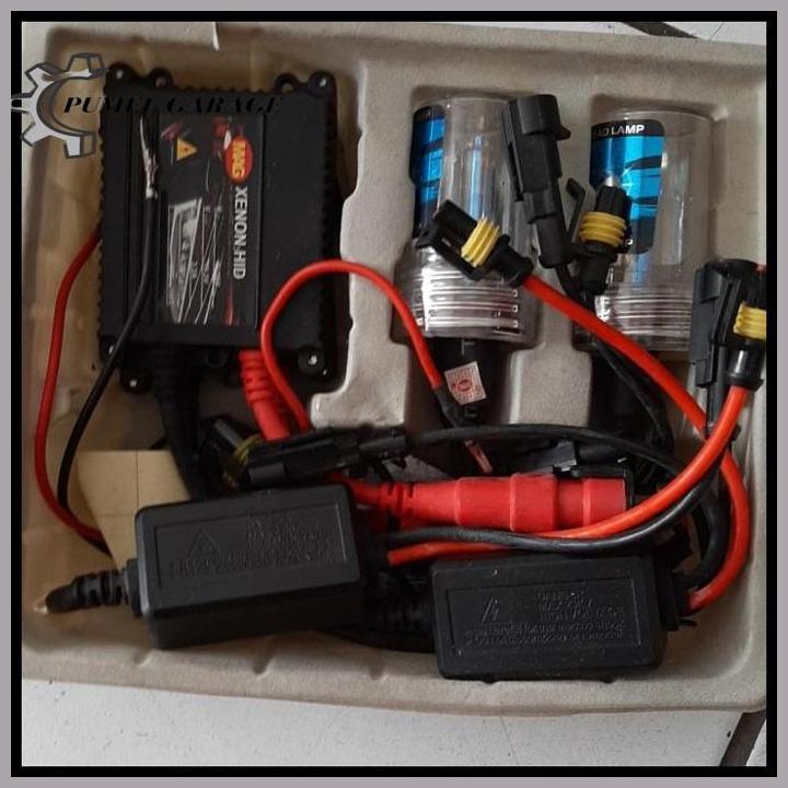 Lampu Hid Kit Set H11 3000K 35W Kit Xenon Mag Kuning Tembus Kabut Berkualitas
