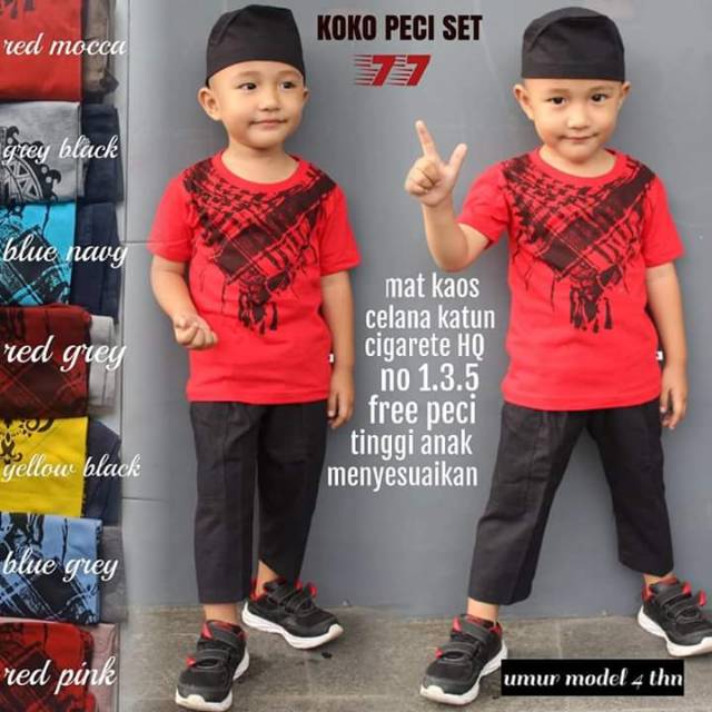 KOKO SETKOCI//KOKO PECI SET//2---4 thn.