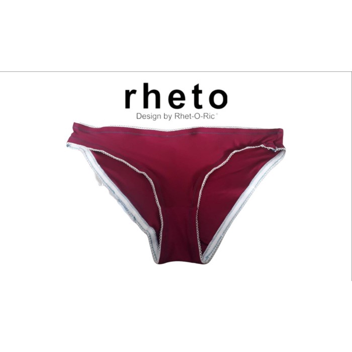 Panty Rheto Maroon Plain