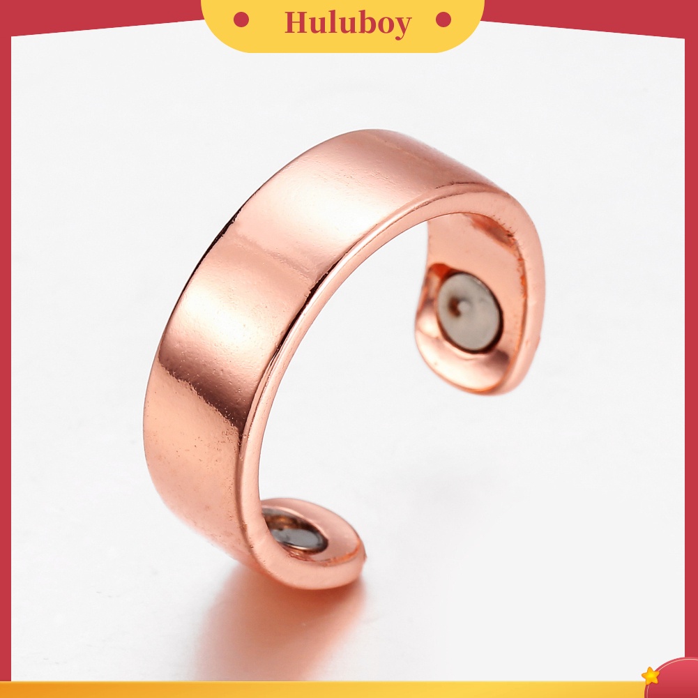 Hu Hu Hu Hu Hu Alat Bantu Pasang Kacamata♡ Cincin Kesehatan Model Terbuka Bahan Tembaga Magnetik Untuk Priawanita