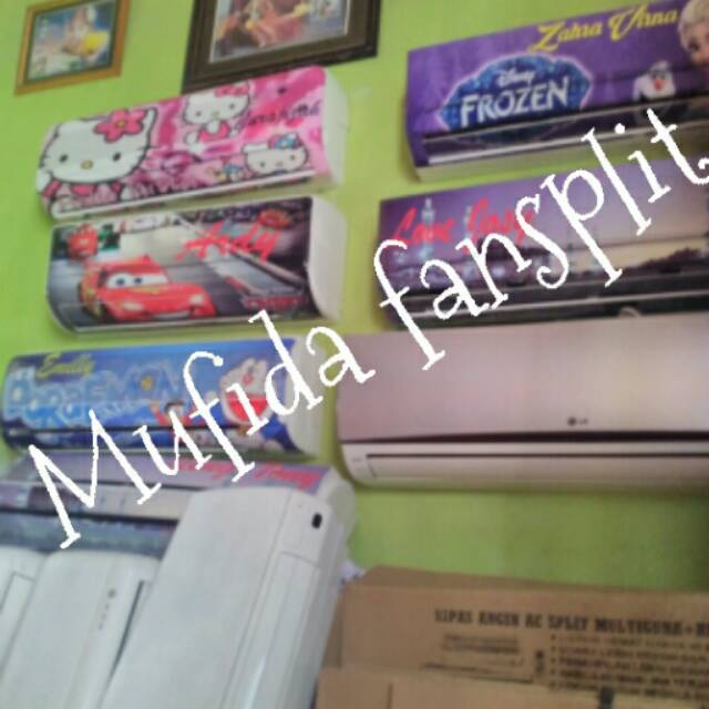 Kipas angin ac split 2pk tipe manual karakter