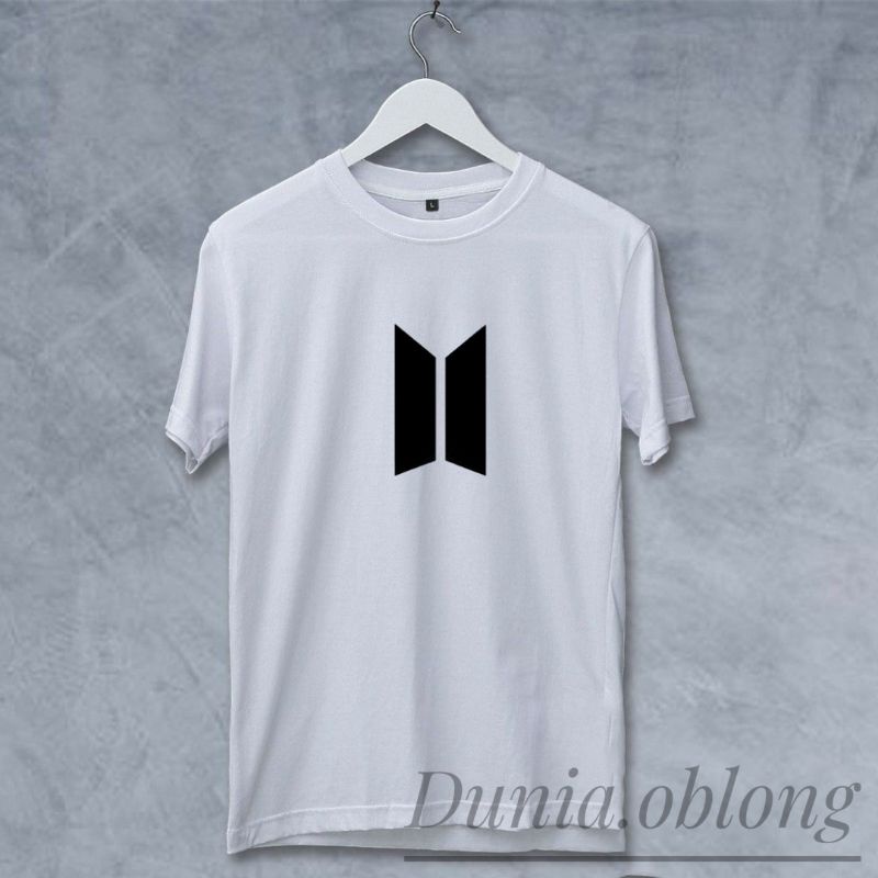 Kaos BTS Cowok Cewek Baju Kaos Distro Unisex Kaos Lengan Pendek Dewasa Kaos Oblong Murah