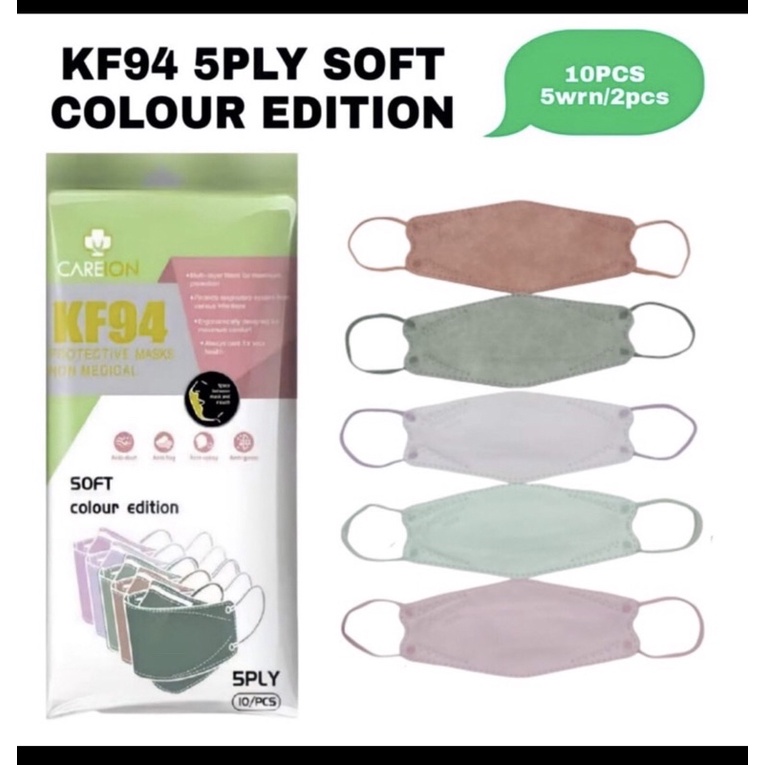 MASKER KF94 MOUSON 1 PACK ISI 10PCS