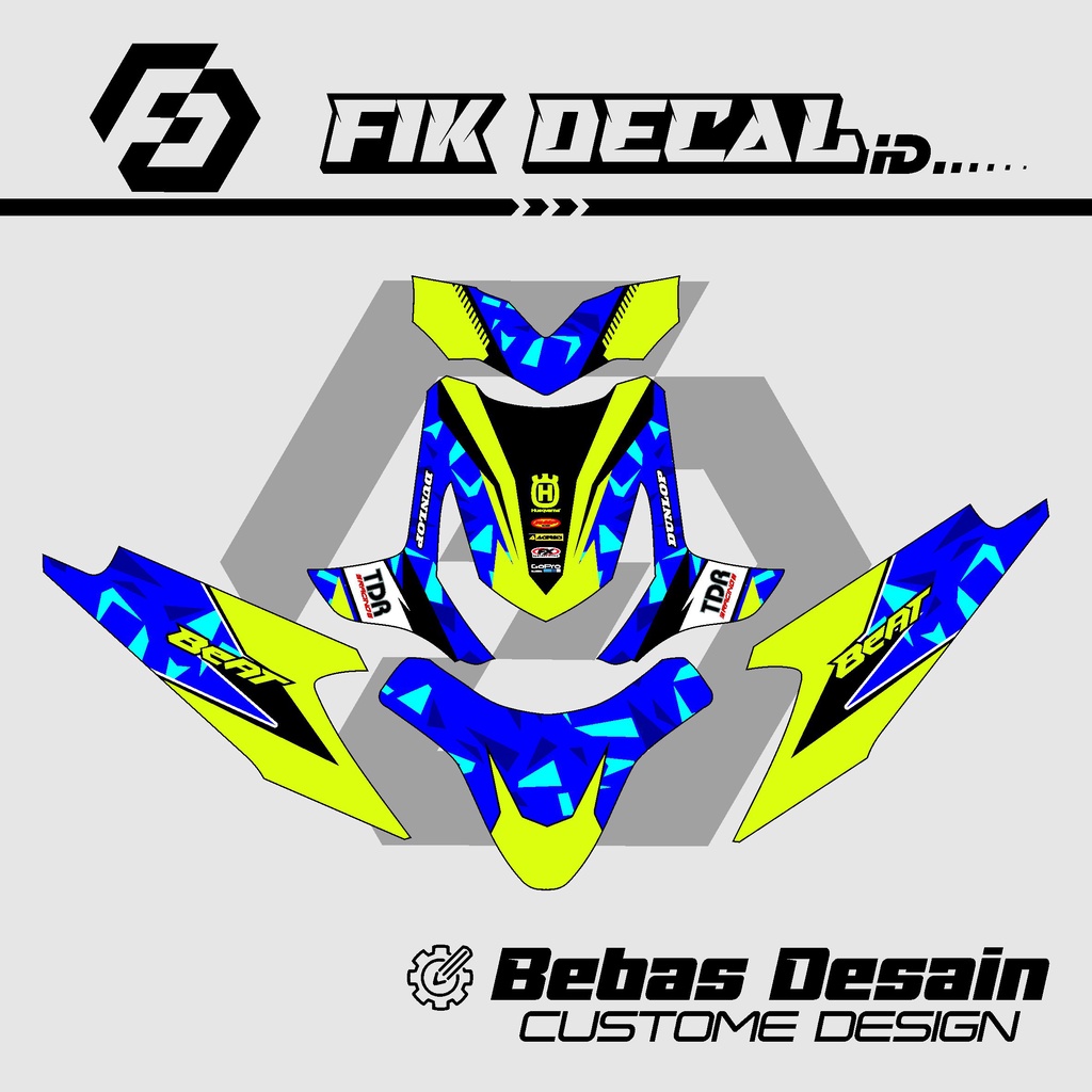 Decal Beat Karbu Road Race  Fullbody Custom Desain