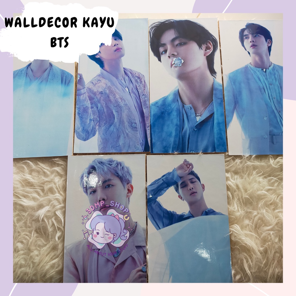 WALLDECOR KAYU BTS