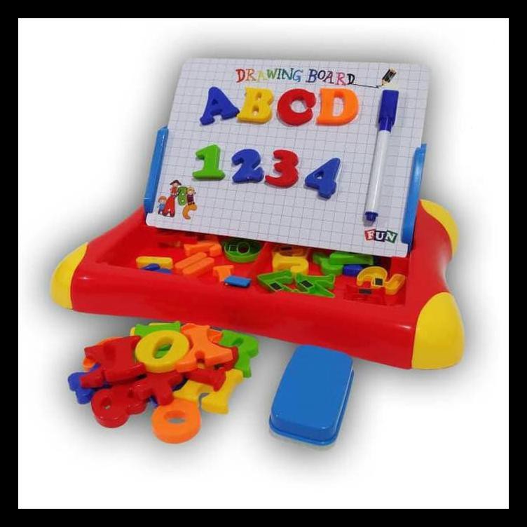 Magnetic Learning Case / Magnetic Board / Mainan Anak Papan Tulis Terlaris