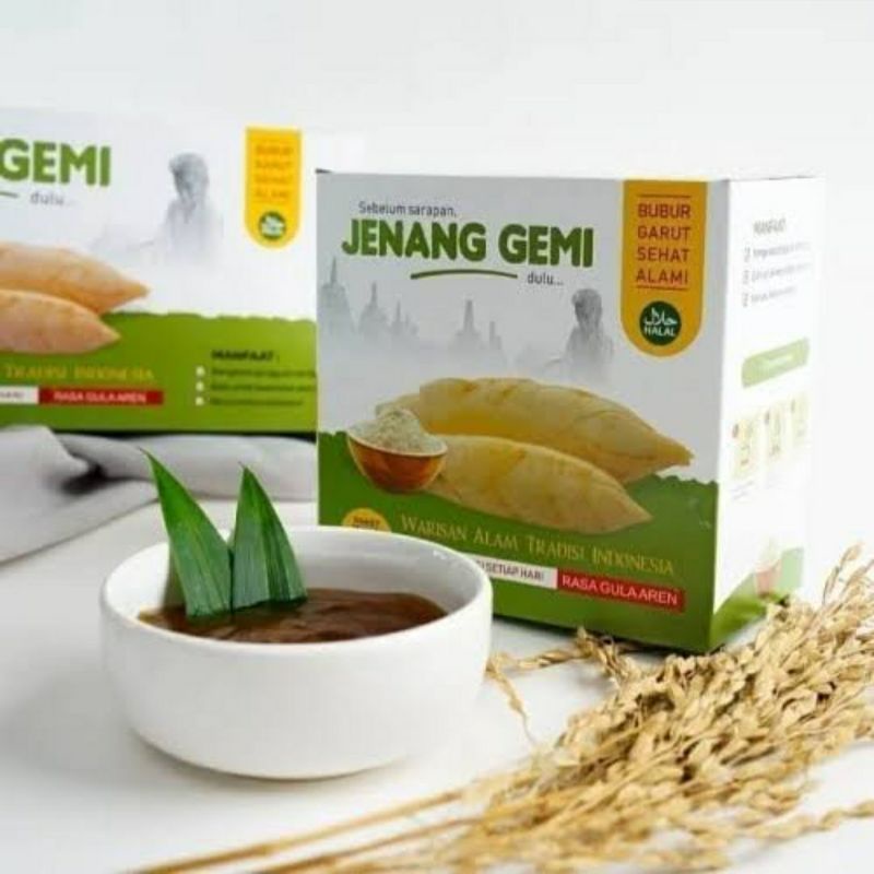 Jenang Gemi 15 sachet Obat Herbal Asam Lambung Maag Umbi Garut-4