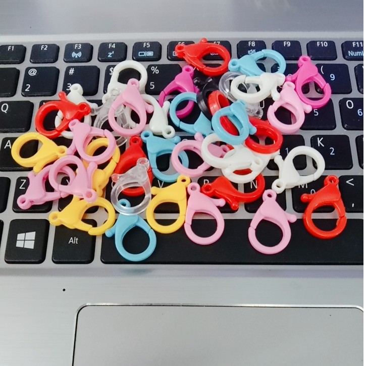 ECERAN RANDOM Kokot Udang Kait Lobster Plastik Pengait Kalung Strap Masker Pengait Udang