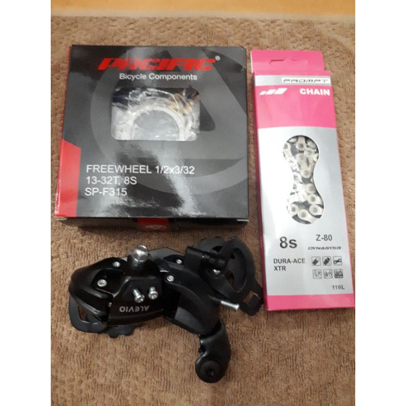 group set 8 speed co2k buat sepeda minion,mtb