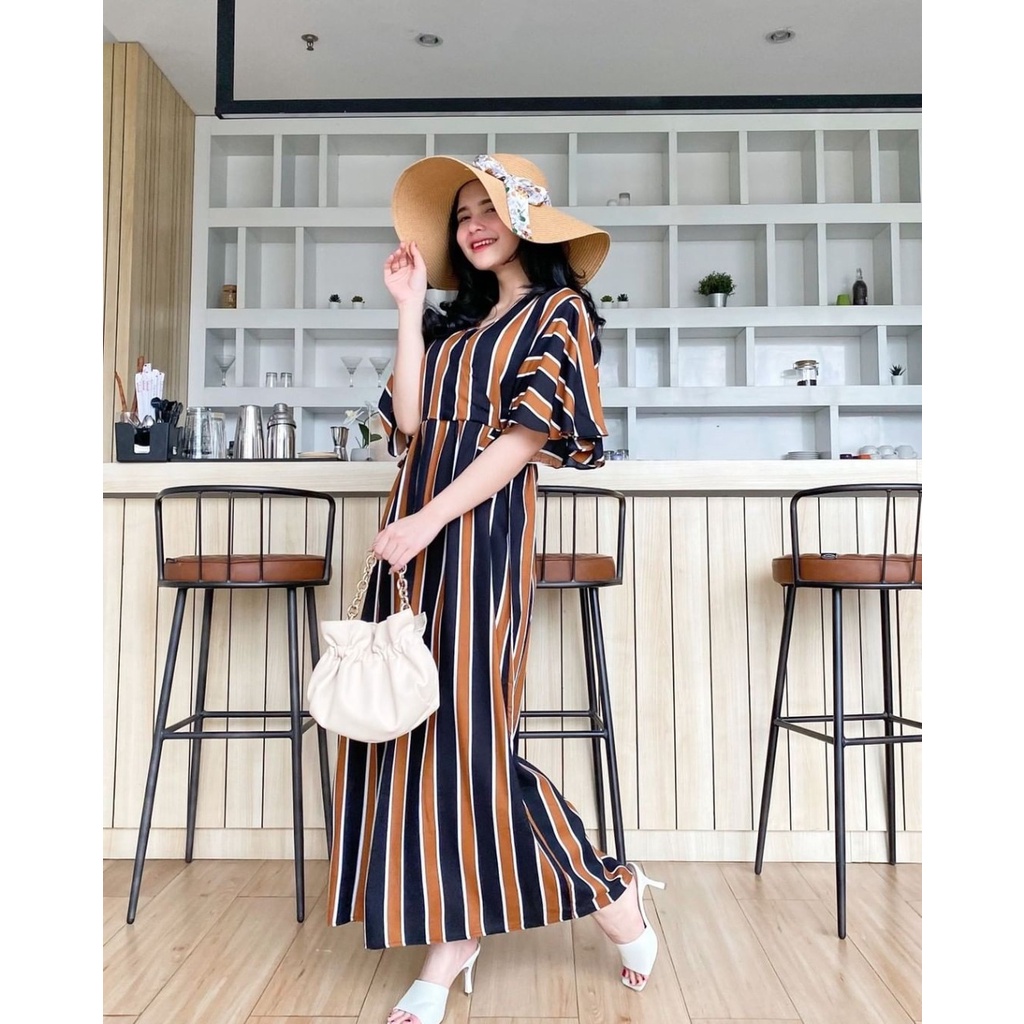 MANDA ONE SET WANITA / SETELAN RAYON DAILY ONE SET BAJU SETELAN PAJIMAS WANITA KEKINIAN-KIMONO MALIKA