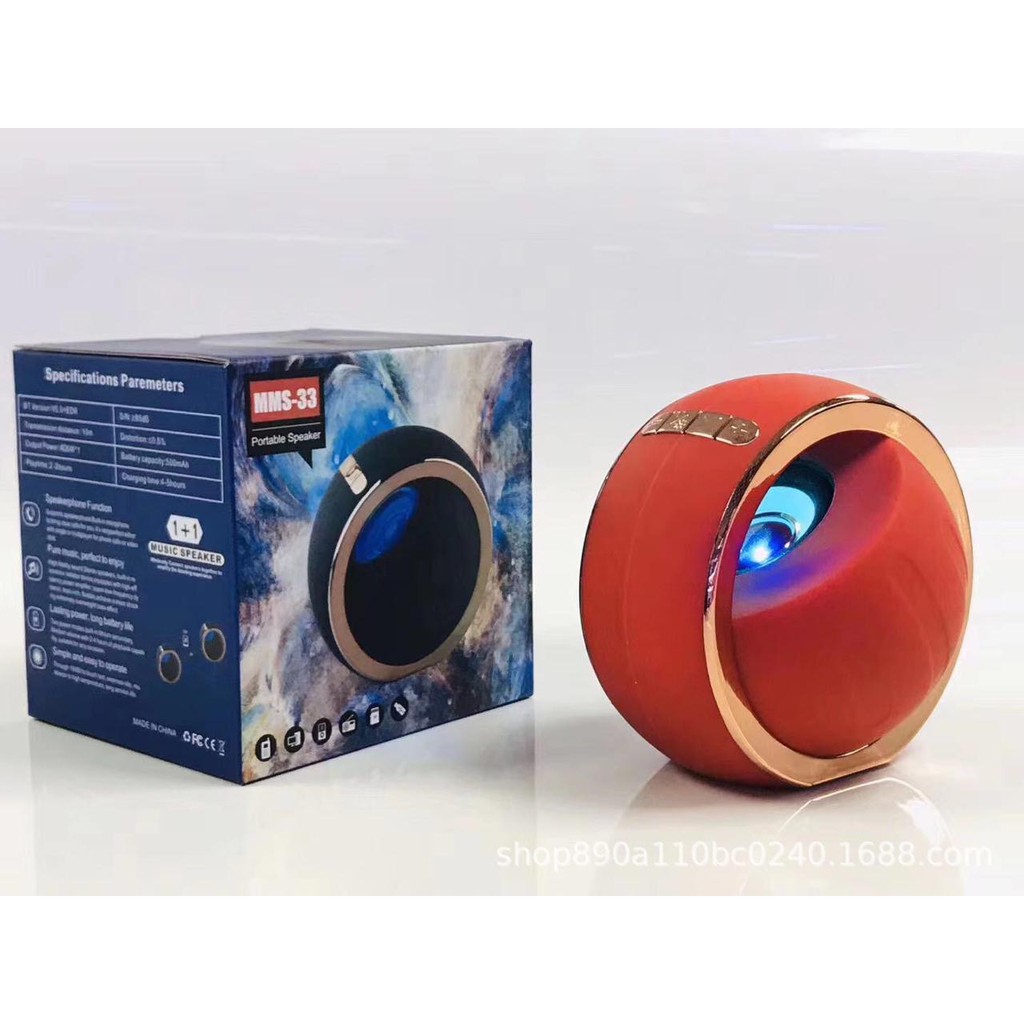 Speaker Bluetooth F33 Nirkabel Pemutar Musik Subwoofer Portabel