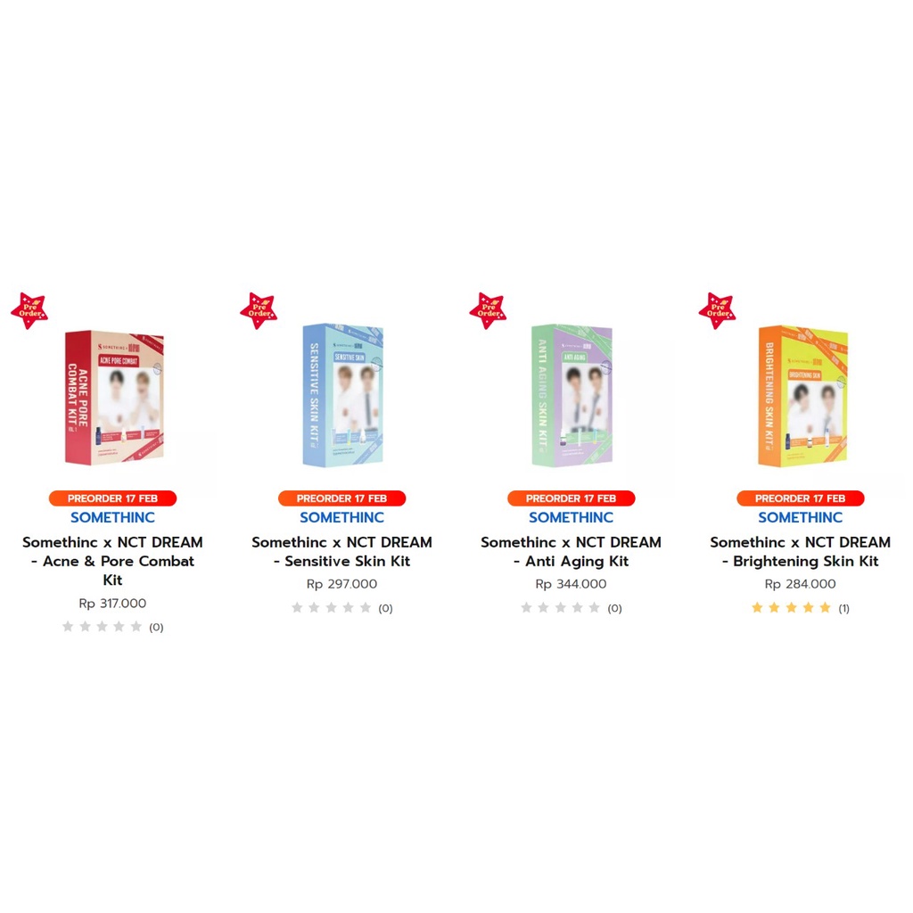 Ready Sharing PC Somethinc X NCT DREAM [Photocard ONLY]