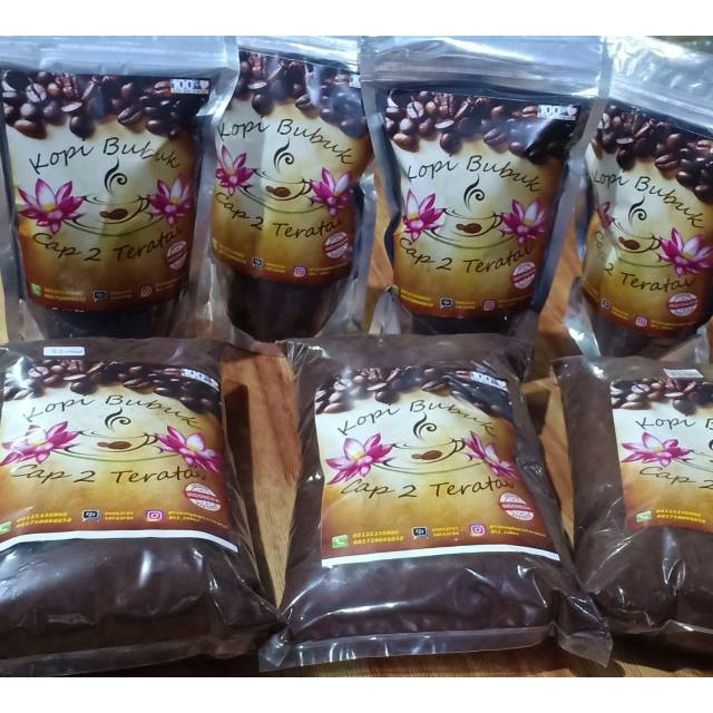 

Tepung Kopi Asli Cap 2 Teratai