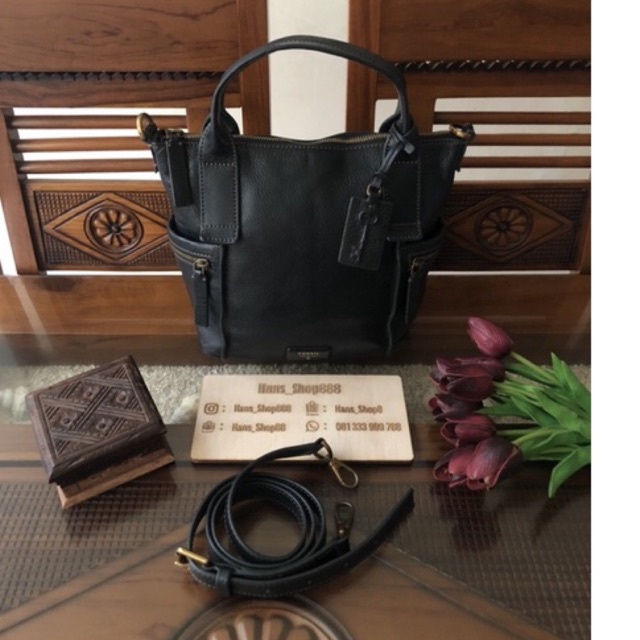 Fossil Emerson Medium Black