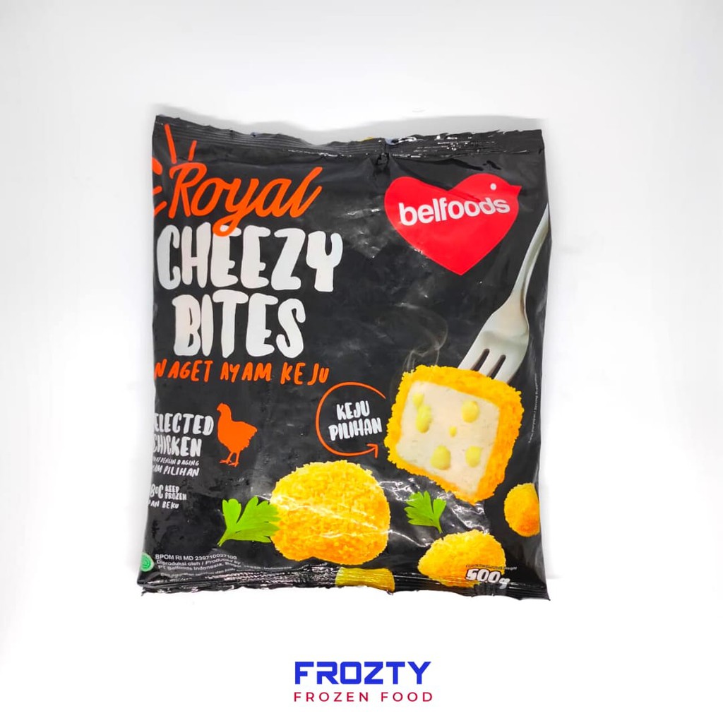 Belfoods Royal Cheezy Bites 500 gr